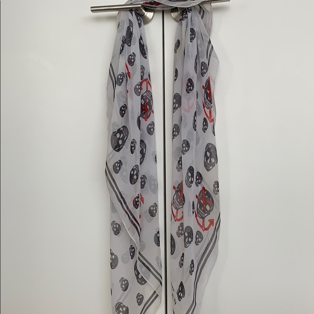 Alexander McQueen limited edition anchor scarf